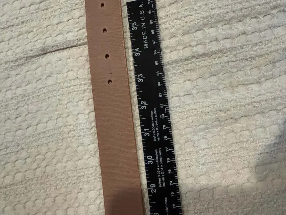American Eagle Brown Genuine Leather Belt Size M